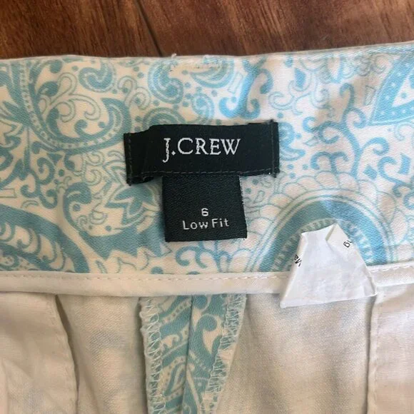 J.Crew women’s paisley print shorts - Picture 3 of 3